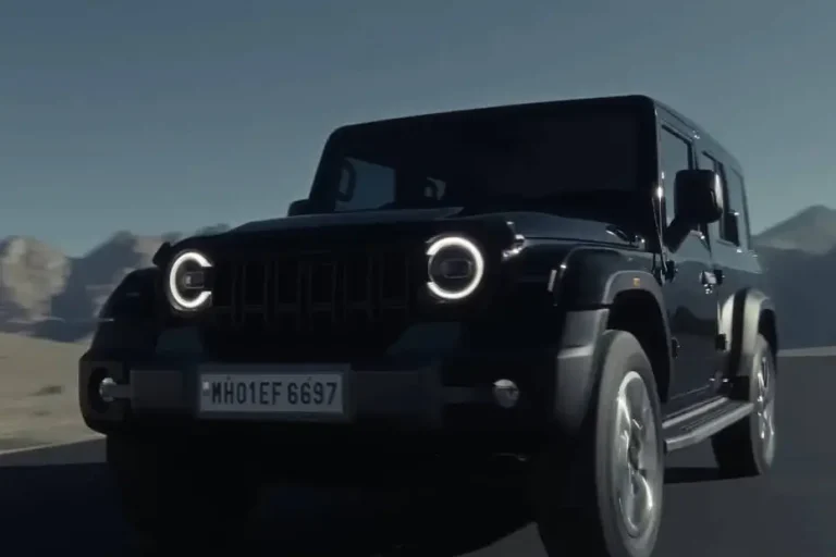 First Look: The New Mahindra Thar Roxx Front Revealed