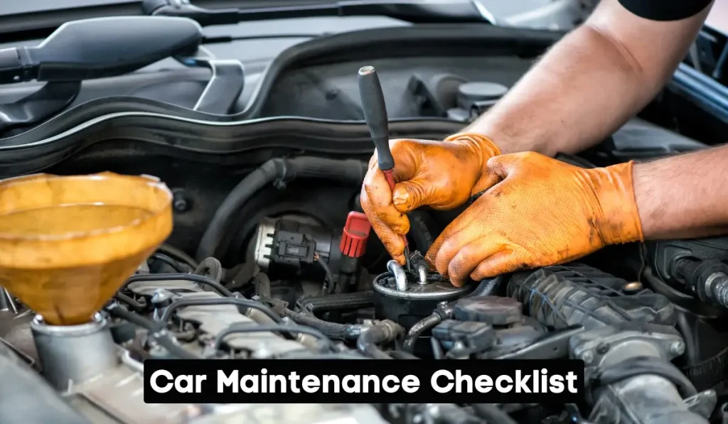 Car Maintenance Checklist
