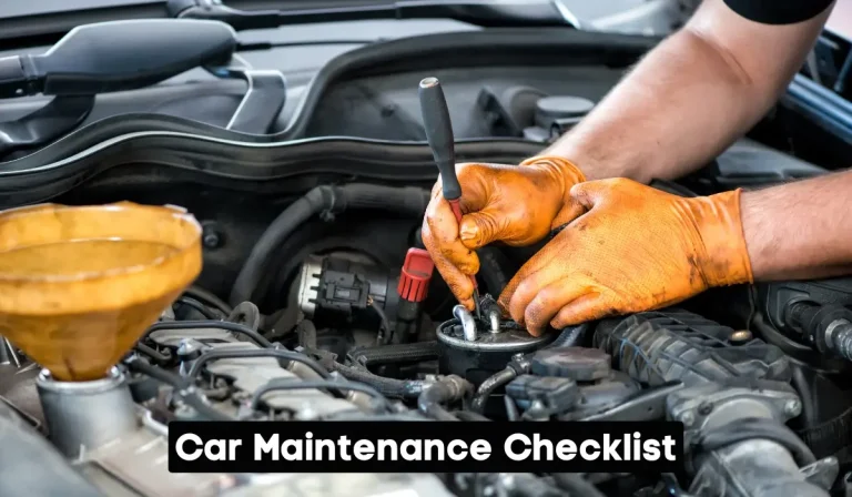 Car Maintenance Checklist
