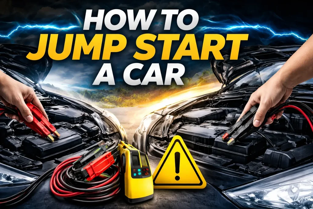 How to Jump Start a Car: Safe Step-by-Step Guide (2026) 4 How to Jump Start a Car