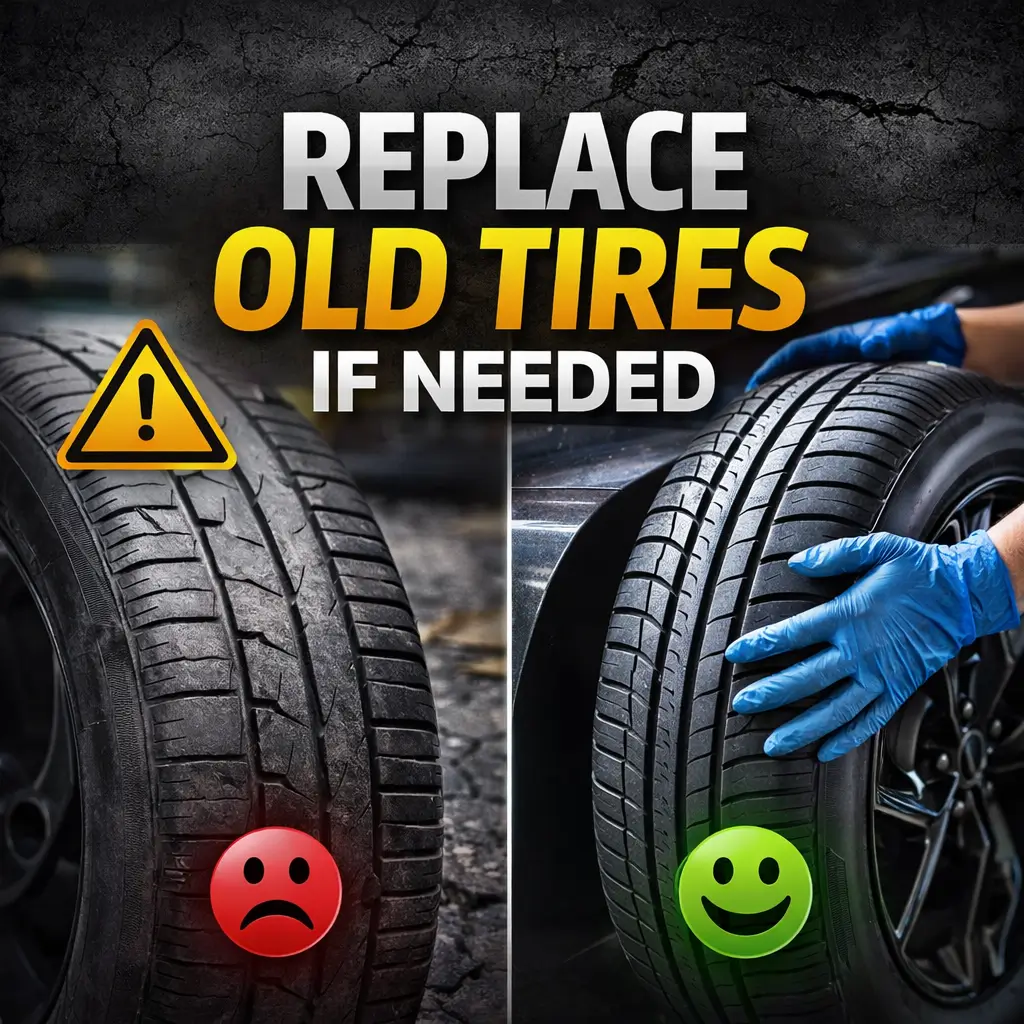 How to Improve Your Car's Resale Value in 2026 5 Replace Old Tires If Needed