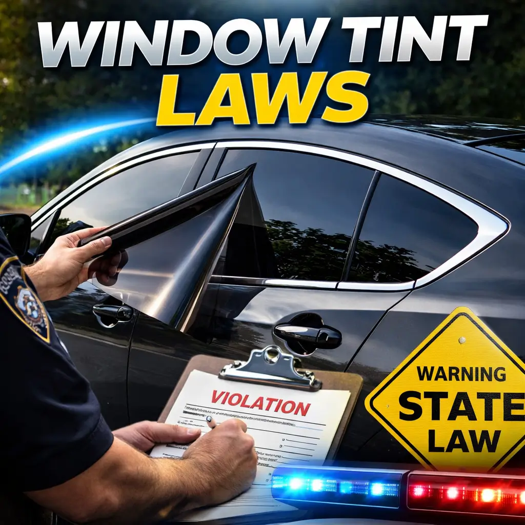 How Much to Tint Car Windows: Cost, Percentages, Laws & What No One Else Tells You 4 Window Tint Laws