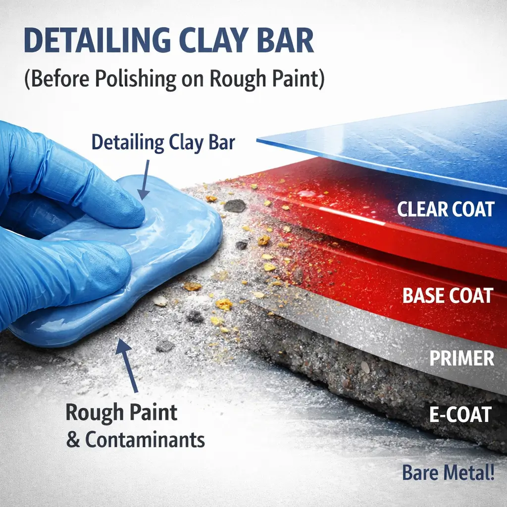 How to Remove Scratches From Your Car 5 Detailing Clay Bar