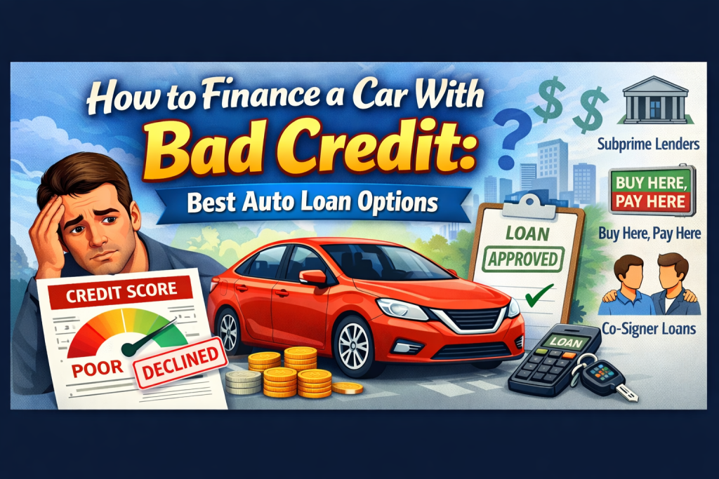 How to Finance a Car With Bad Credit: Best Auto Loan Options in 2026 4 Financing a car with bad credit